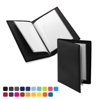 Picture of A5 WINE LIST OR MENU HOLDER in Soft Touch Vegan Torino PU