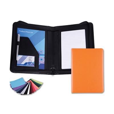 Picture of BELLUNO PU A5 ZIP CONFERENCE FOLDER