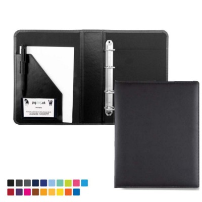 Picture of A5 RING BINDER in Matt Lustre Torino PU Leather.