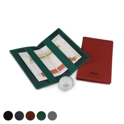 Picture of GOLF SCORECARD HOLDER in Hampton Finecell Leather.