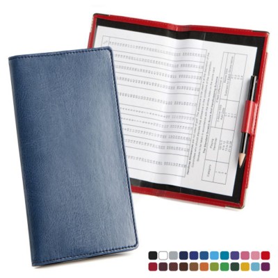 Picture of GOLF SCORECARD HOLDER with Handicap Card in Belluno PU Leather.