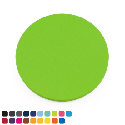 Picture of ROUND COASTER in Soft Touch Vegan Torino PU
