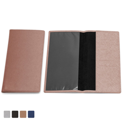Picture of TRAVEL WALLET in a Choice of 4 Colours in Textured Vegan Saffiano