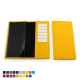 Picture of TRAVEL WALLET with One Clear Transparent & One Solid Pocket in Soft Touch Vegan Torino PU
