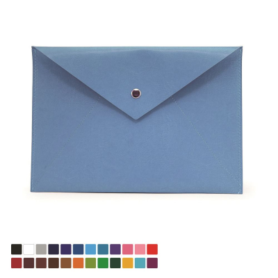 Picture of DOCUMENT WALLET with Press Stud Closure in Belluno Colour PU.