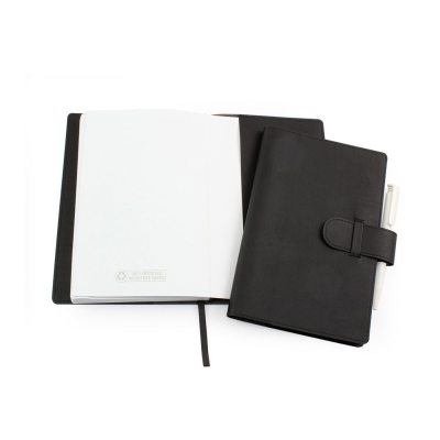 Picture of BIODEGRADABLE NOTE BOOK WALLET in Black