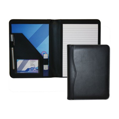 Picture of HOUGHTON PU BLACK A5 CONFERENCE FOLDER