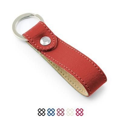 Picture of COMO RECYCLED LOOP KEYRING FOB.