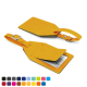 Picture of ANGLED LUGGAGE TAG with Security Flap in Soft Touch Vegan Torino PU