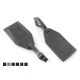 Picture of HAMPTON LEATHER RECTANGULAR LUGGAGE TAG with Security Flap