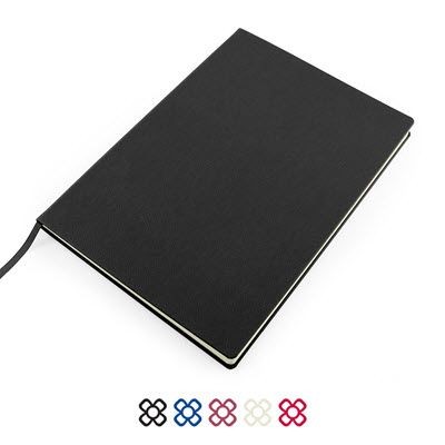 Picture of COMO RECYCLED A4 CASEBOUND NOTE BOOK.
