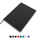 Picture of RECYCLED ELEATHER A4 CASEBOUND NOTE BOOK with Elastic Strap