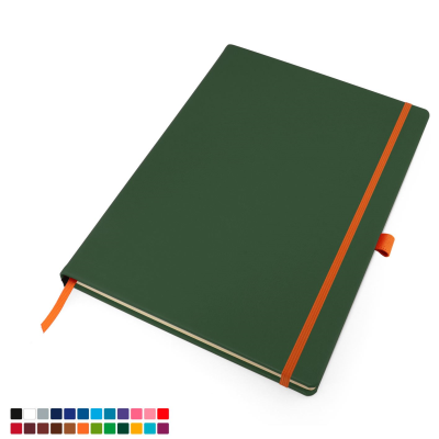 Picture of DELUXE MIX & MATCH A4 BELLUNO CASEBOUND NOTE BOOK, THOUSANDS OF COLOUR COMBINATIONS
