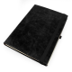 Picture of COLOUR KENSINGTON DISTRESSED LEATHER A4 CASEBOUND NOTE BOOK with Elastic Strap & Pen-Loop