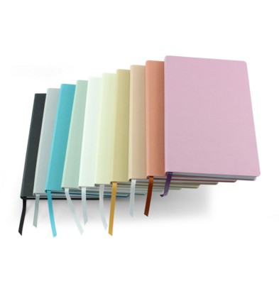 Picture of CAFECO RECYCLED - RECYCLABLE A5 CASEBOUND NOTE BOOK.