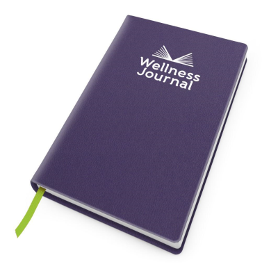 Picture of WELLNESS JOURNAL, CHOOSE FROM 8 COLOURS in Vegan Recycled Como