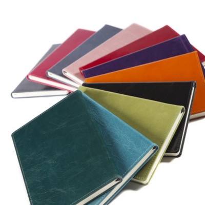 Picture of A5 CASEBOUND NOTE BOOK in Kensington Nappa Leather