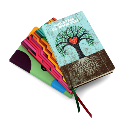 Picture of FULL COLOUR A5 CASEBOUND NOTE BOOK