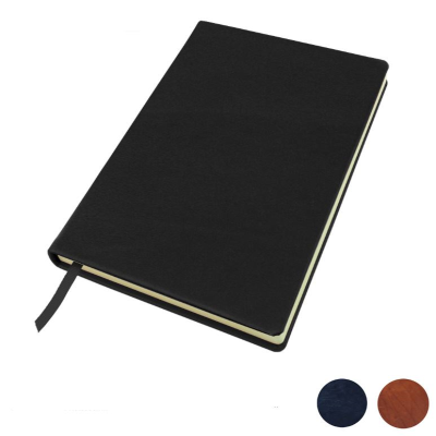 Picture of SANDRINGHAM NAPPA LEATHER A5 CASEBOUND NOTE BOOK