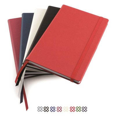 Picture of A5 CASEBOUND NOTE BOOK CHOOSE FROM 8 COLOURS in Vegan Recycled Como