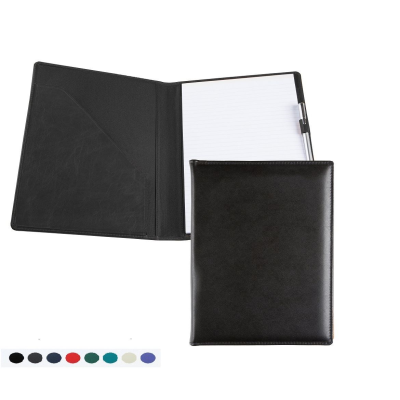 Picture of A4 CONFERENCE FOLDER with Co Ordinating Leather Interior Pockets Recycled Eco Friendly Eleather