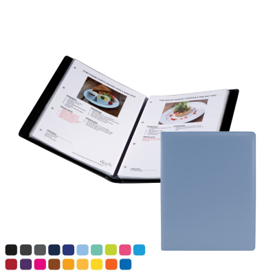 Picture of A4 INFORMATION, WINE LIST OR MENU HOLDER in Soft Touch Vegan Torino PU