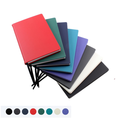 Picture of RECYCLED ELEATHER POCKET CASEBOUND NOTE BOOK, MADE in the UK in a Choice of 8 Colours