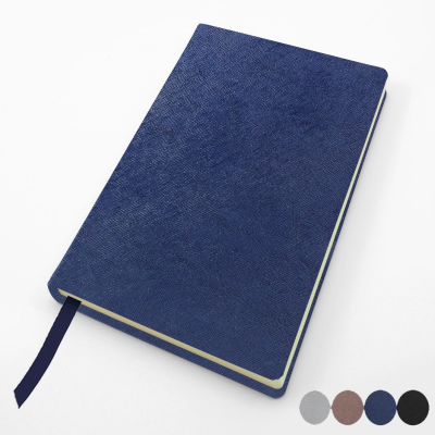 Picture of POCKET CASEBOUND NOTE BOOK in Textured Saffiano in 4 Metallic Colours