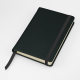 Picture of BUCKINGHAM NAPPA LEATHER POCKET CASEBOUND NOTE BOOK with Elastic Strap