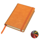 Picture of KENSINGTON DISTRESSED LEATHER POCKET CASEBOUND NOTE BOOK with Elastic Strap
