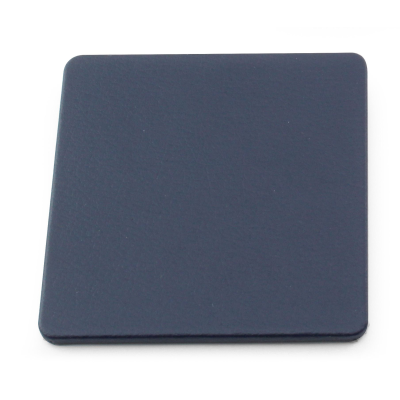 Picture of RECYCLED ELEATHER SQUARE STITCHED COASTER, MADE in the UK in a Choice of 8 Colours