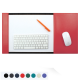 Picture of RECYCLED ELEATHER A3 DESK PAD BLOTTER with Integral Mousemat