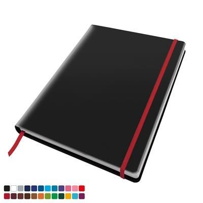 Picture of QUARTO NOTE BOOK with Elastic Strap