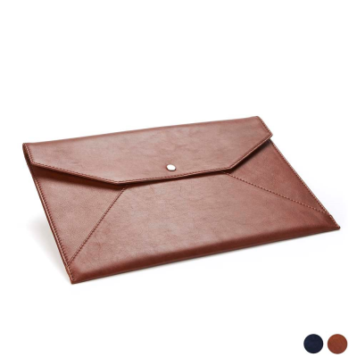 Picture of SANDRINGHAM LEATHER UNDER ARM PORTFOLIO & LAPTOP CASE with Press Stud to Close.