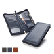 Picture of TRIM SANDRINGHAM NAPPA LEATHER COLOURS, DELUXE ZIP TRAVEL WALLET