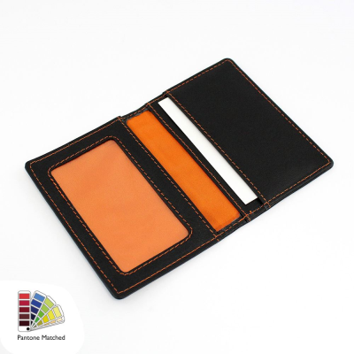 Picture of SANDRINGHAM NAPPA LEATHER LUXURY LEATHER CARD CASE with Window Pocket