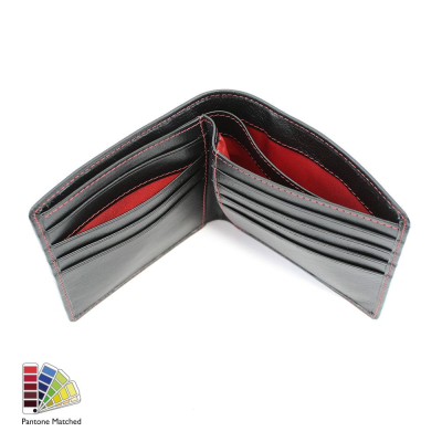 Picture of SANDRINGHAM NAPPA LEATHER BILLFOLD WALLET MADE TO ORDER in Any Pantone Colour.