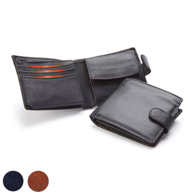 Picture of TRIM SANDRINGHAM NAPPA LEATHER DELUXE BILLFOLD WALLET