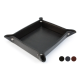 Picture of TRIM SANDRINGHAM NAPPA LEATHER COLOURS DESK TIDY ORGANIZER OR COIN TRAY