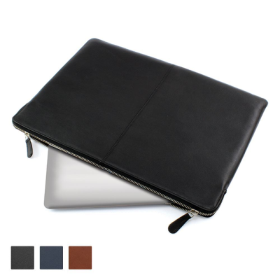 Picture of TRIM COLOURS SANDRINGHAM NAPPA LEATHER LAPTOP CASE