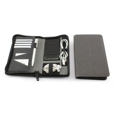 Picture of JTEC DELUXE ZIP TRAVEL WALLET with Rfid & Tech Pockets