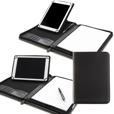Picture of HOUGHTON ZIP ADJUSTABLE A4 TABLET CASE in Black