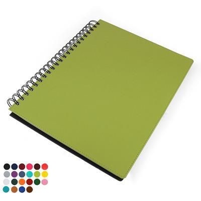 Picture of A4 WIRO NOTE BOOK with Soft Touch Leather Look Cover.