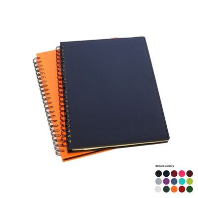 Picture of A4 WIRO NOTE BOOK in Belluno PU Leather.