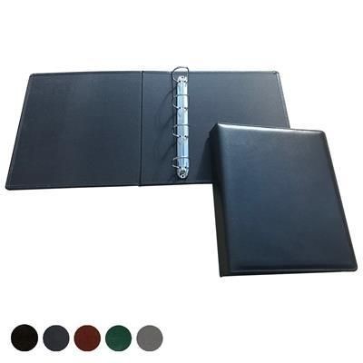 Picture of HAMPTON LEATHER A4 EXTRA WIDE RING BINDER.