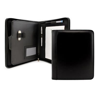 Picture of DELUXE LEATHER COMPENDIUM FOLDER with Ipad or Tablet Pocket