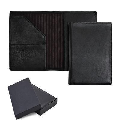 Picture of SANDRINGHAM NAPPA LEATHER PASSPORT WALLET.