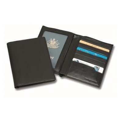 Picture of SANDRINGHAM NAPPA LEATHER DELUXE PASSPORT WALLET