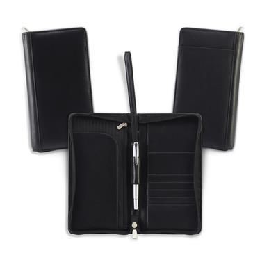 Picture of SANDRINGHAM NAPPA LEATHER ZIP TRAVEL WALLET.