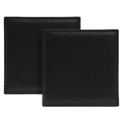 Picture of SANDRINGHAM NAPPA LEATHER SQUARE COASTER.